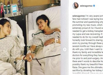 Selena Gómez ¿Cómo se vive con un trasplante de riñón?