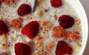 Avena con fruta