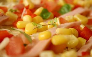 Ensalada de maíz, tomate y calabacín