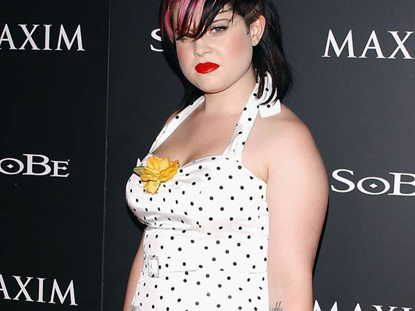 10 famosos que bajaron de peso - Kelly Osbourne sentía presión para adelgazar
