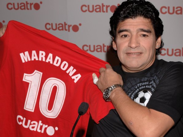Diez famosos que le ganan a la diabetes - Diego Maradona