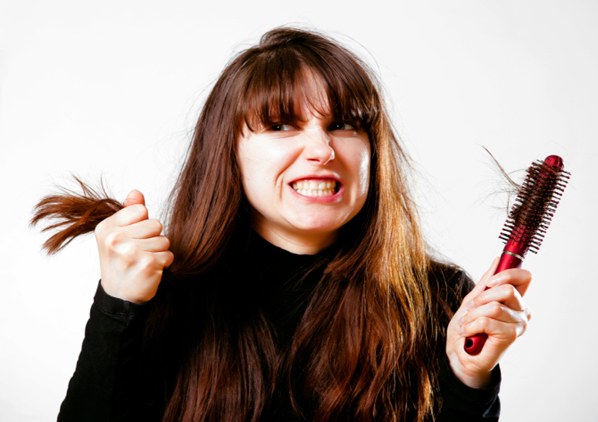 7 cosas que tu pelo dice sobre tu salud - La fragilidad del cuerpo llega al pelo