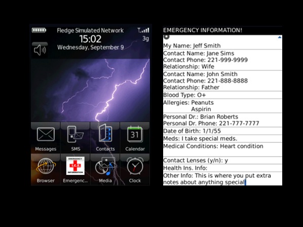 Las 15 'Apps' que te ahorran un visita al médico  - 10. Aviso de emergencia: In Case of Emergency