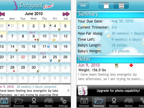 Las 15 'Apps' que te ahorran un visita al médico  - 9.  Embarazo: IPregnant