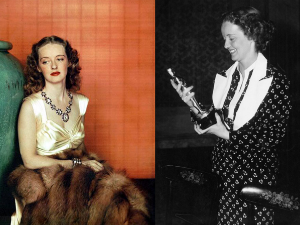 La maldición cardíaca de los Oscar  - 4. Bette Davis tuvo 5 ataques 