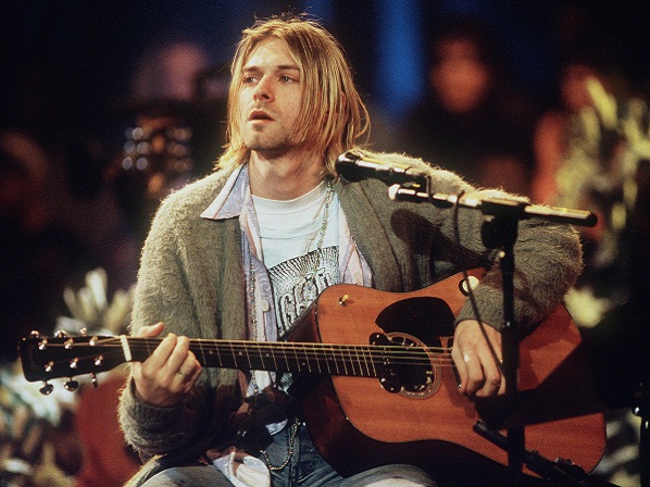 Famosos con trastorno bipolar - Kurt Cobain