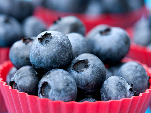 Las frutas y vegetales con más y menos pesticidas - 5. Más pesticidas - Arándanos (blueberries)