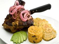 Chuletas de puerco criollas