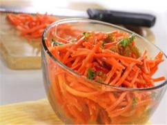 Ensalada mexicana de zanahoria y chile pimiento