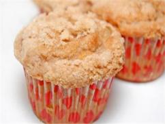 Muffins de manzana y pasas