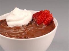 Mousse de chocofresa 