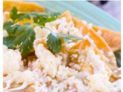 Chilaquiles con pollo