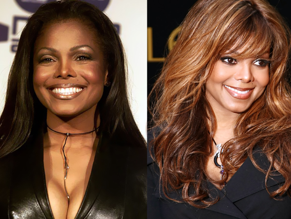 8 famosos que decidieron ser más blancos - 4. Janet Jackson recuerre a las cremas