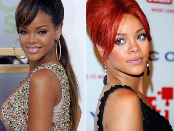 8 famosos que decidieron ser más blancos - 5. Rihanna controla la tirosinasa