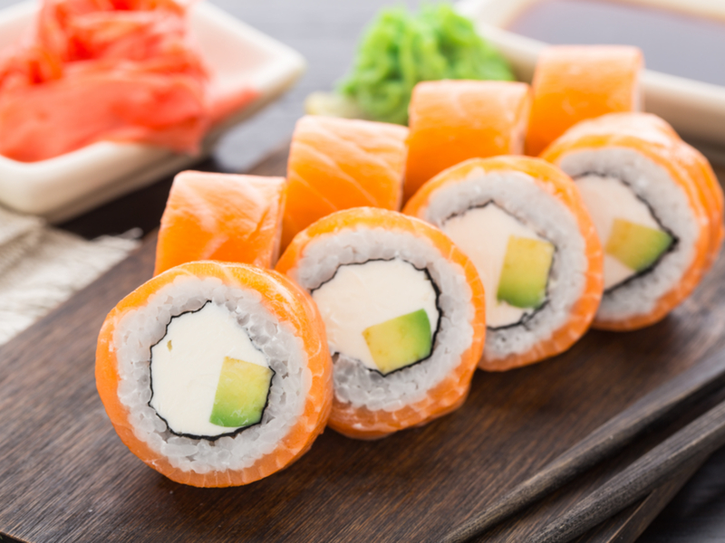 10 alimentos que alivian la artritis - 5. Jengibre en Teriyaki o sushi 