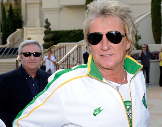 Los padres maduros más famosos - Rod Stewart, flamante padre de 66 años