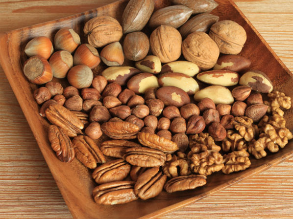 10 alimentos que producen alergia - 2. Frutos secos