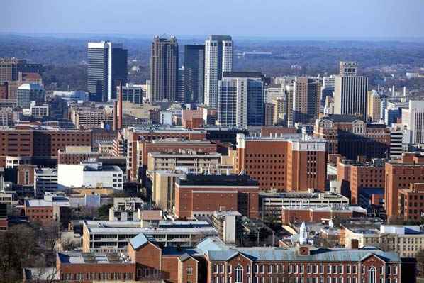 Las 10 peores ciudades para la alergia - Puesto #6: Birmingham, Alabama