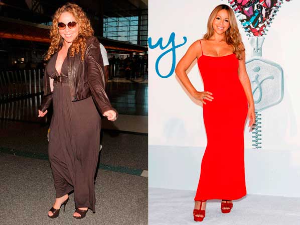 Tips de famosas para recuperar la silueta después de un embarazo - 8: Mariah Carey, se sintió acomplejada