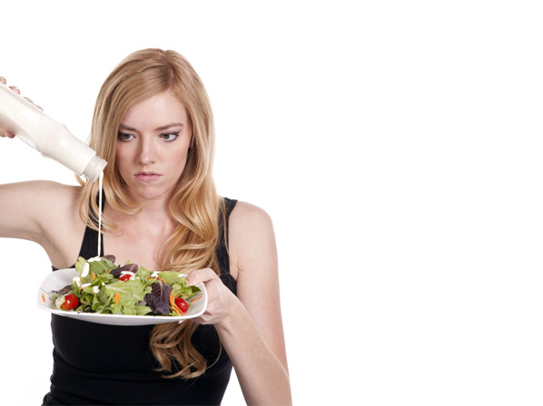 10 alimentos "saludables" que arruinan la dieta - Un poco de grasa, no está mal