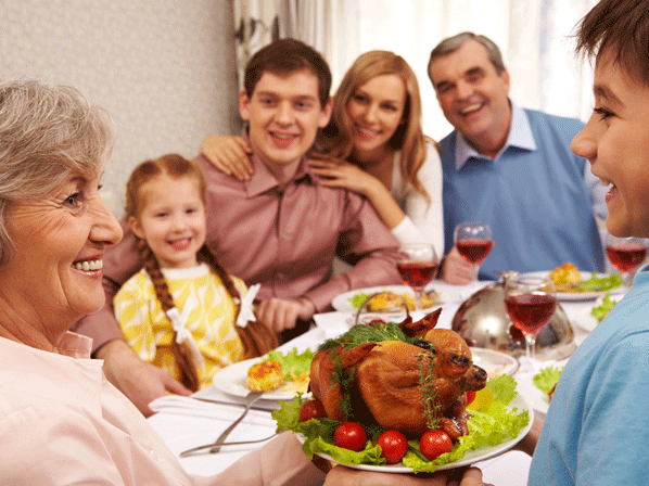 Thanksgiving: ¿cómo ahorrar calorías? - No pensar sólo en comer 