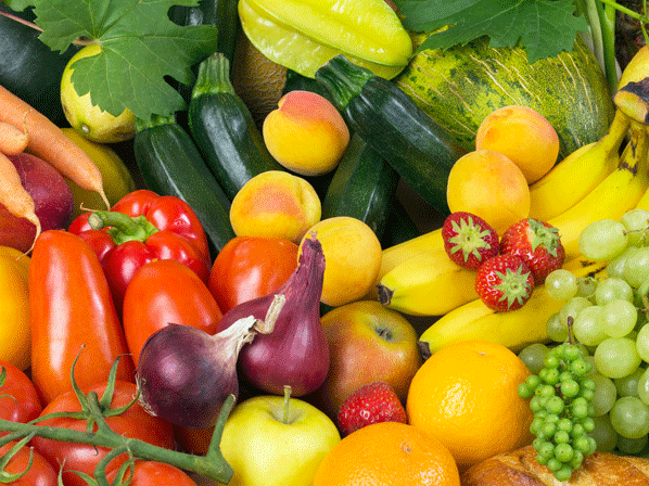 10 resoluciones "realistas" para el 2013 - 2. Comeré al menos 5 porciones de verduras y frutas al día