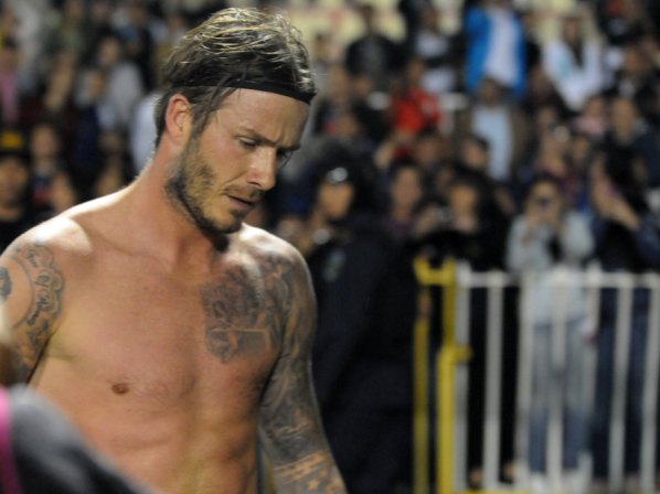 Las mujeres prefieren a los hombres sin vello - David Beckham, bien depilado 