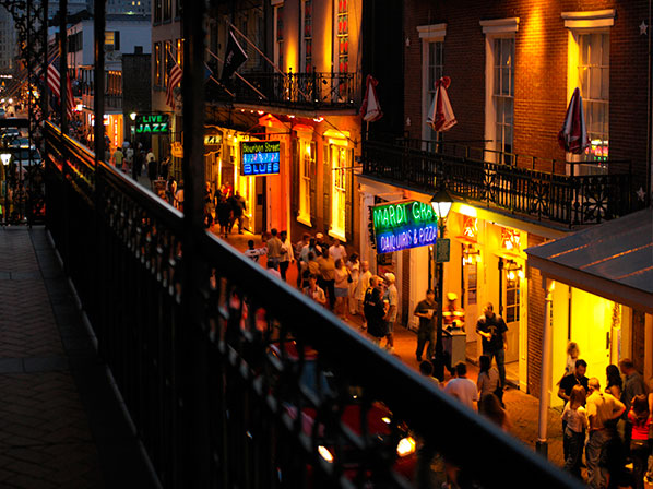Las 15 ciudades de EU donde más se bebe alcohol - 8. Nueva Orleans: jazz, blues y alcohol