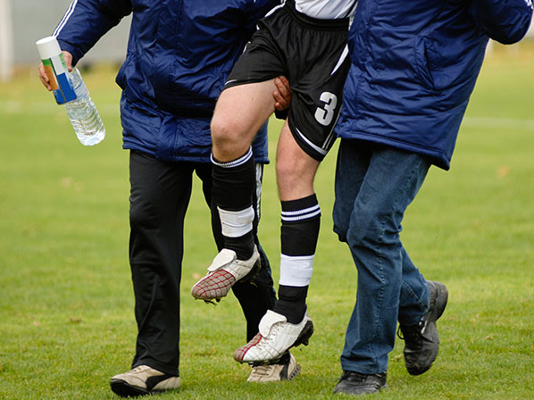 Lesiones comunes en el fútbol