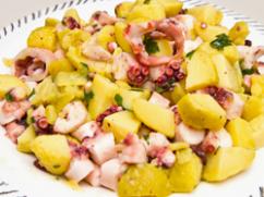 Pulpo con Cachelos (papas)