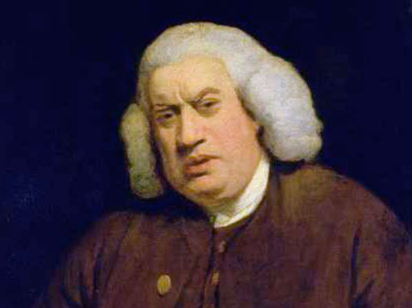 También los famosos tienen tics nerviosos - Samuel Johnson
