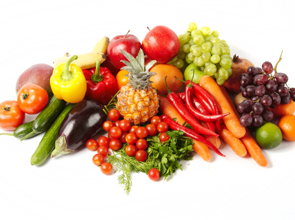La milagrosa dieta del arco iris - Un plato multicolor