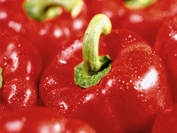 Las frutas y verduras con más contaminantes - 7: Pimiento rojo 