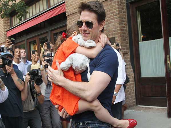 Los papás más "padres" del espectáculo - Tom Cruise