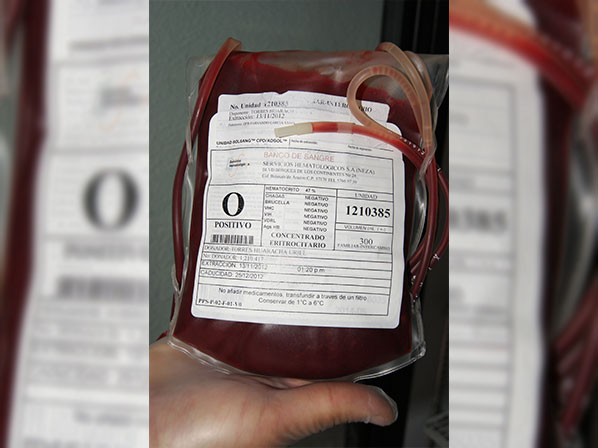 ¡Conviértete en donante de sangre! - Dobles glóbulos rojos