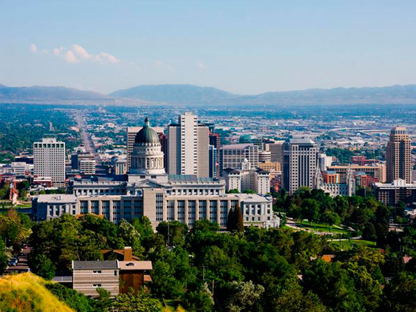 Las 10 ciudades más vegetarianas de EE.UU.  - 7: Salt Lake City, Utah 