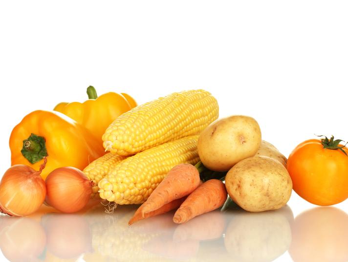 Trucos para comer más vegetales - Amarillo y anaranjado 