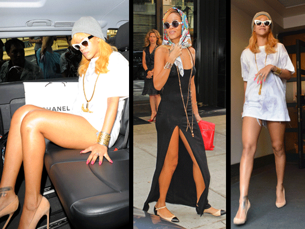 Secretos de las mejores piernas de Hollywood - 3. Rihanna: cinta de correr o soga