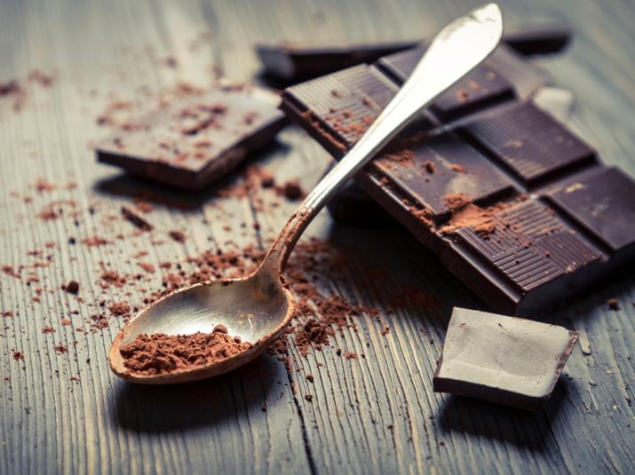 Alimentos que te protegen del sol - 4: Chocolate negro 