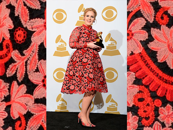 Famosas XXL - Adele, orgullosa de sus curvas