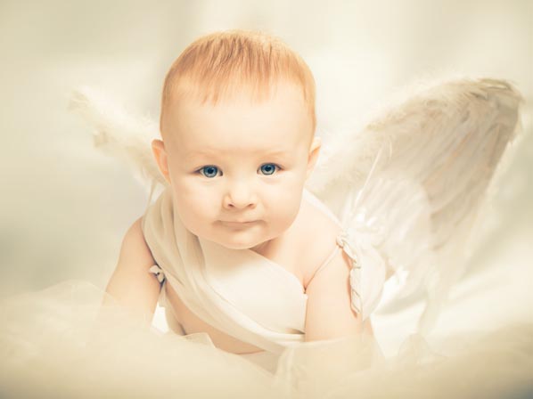 ¿Te puede salvar un ángel? - Bebés con alas
