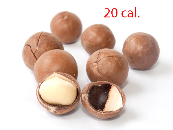 Nueces: las superpoderosas de la dieta - Macadamia: 20 calorías