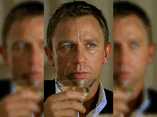 ¿Qué comen los personajes del cine y la TV? - James Bond: vodka martini 