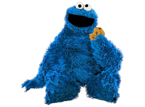 ¿Qué comen los personajes del cine y la TV? - Cookie Monster: galletas de chocolate