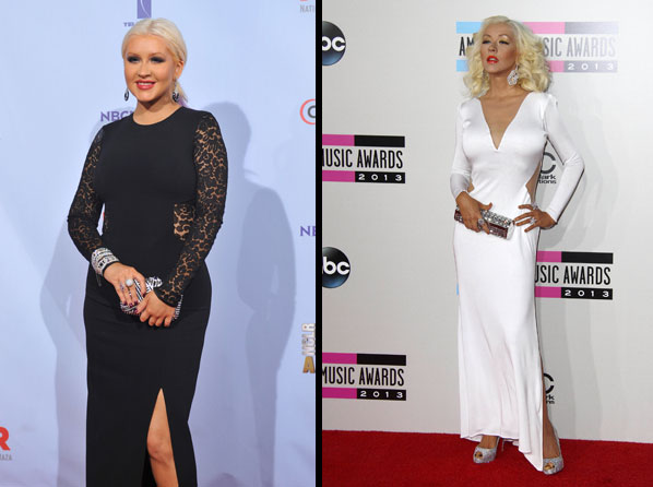 Christina Aguilera: 20 libras menos