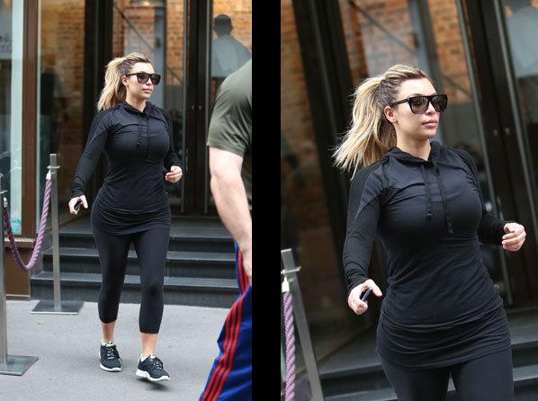 La dieta de Kim Kardashian: bajó 50 libras - ¡A entrenar, se ha dicho!