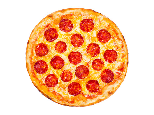 Estos son los 8 alimentos más calóricos del Super Bowl - Calorías en forma de pizzas