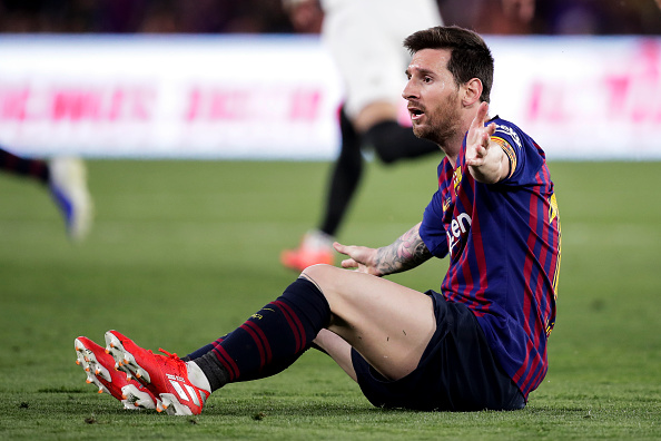 Las lesiones más comunes de la cancha - Messi, estuvo en duda