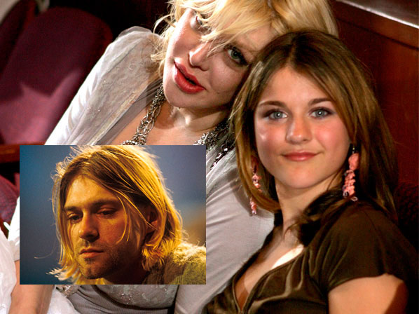 El duelo de estrellas tras un suicidio - Kurt, Courtney y Frances