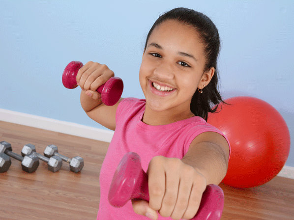 Los niños ¿pueden hacer entrenamiento con pesas?  - Pesos variados